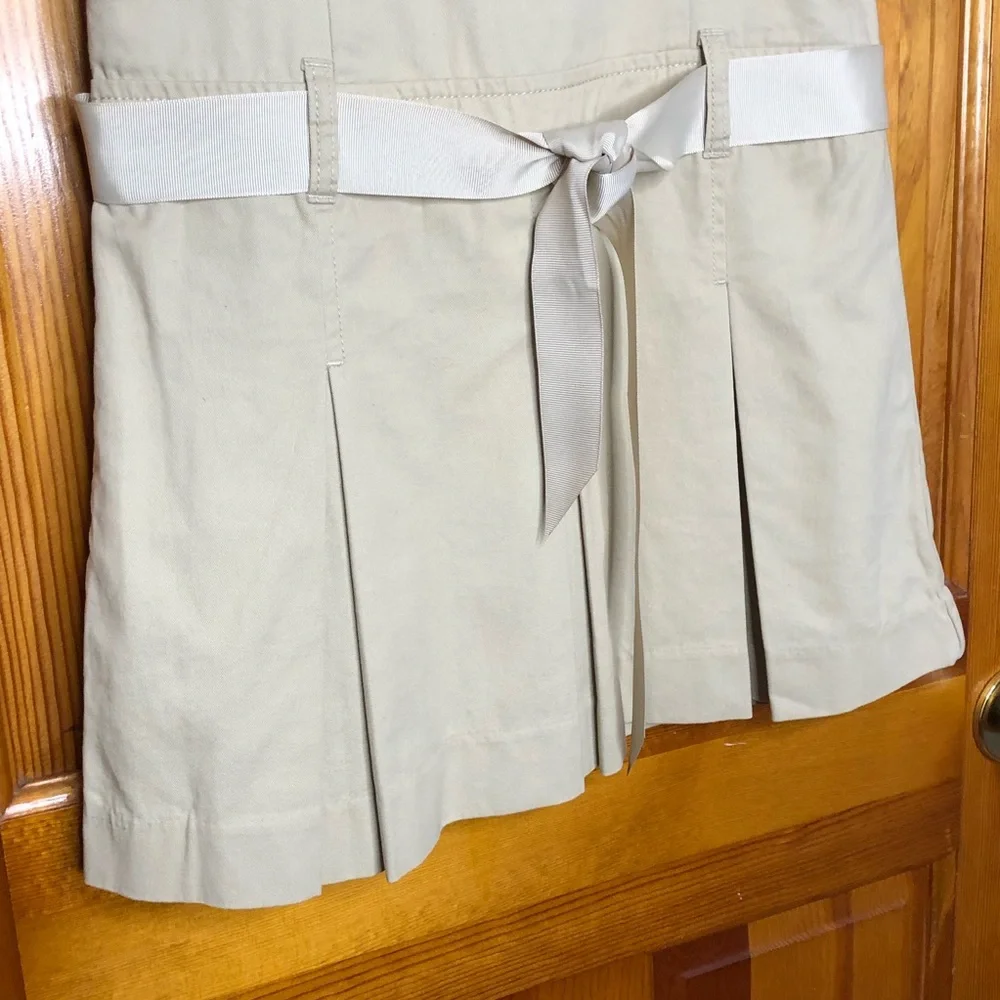 Beige school uniform sleeveless dress The Children’s Place size 10 - Picture 2 of 12